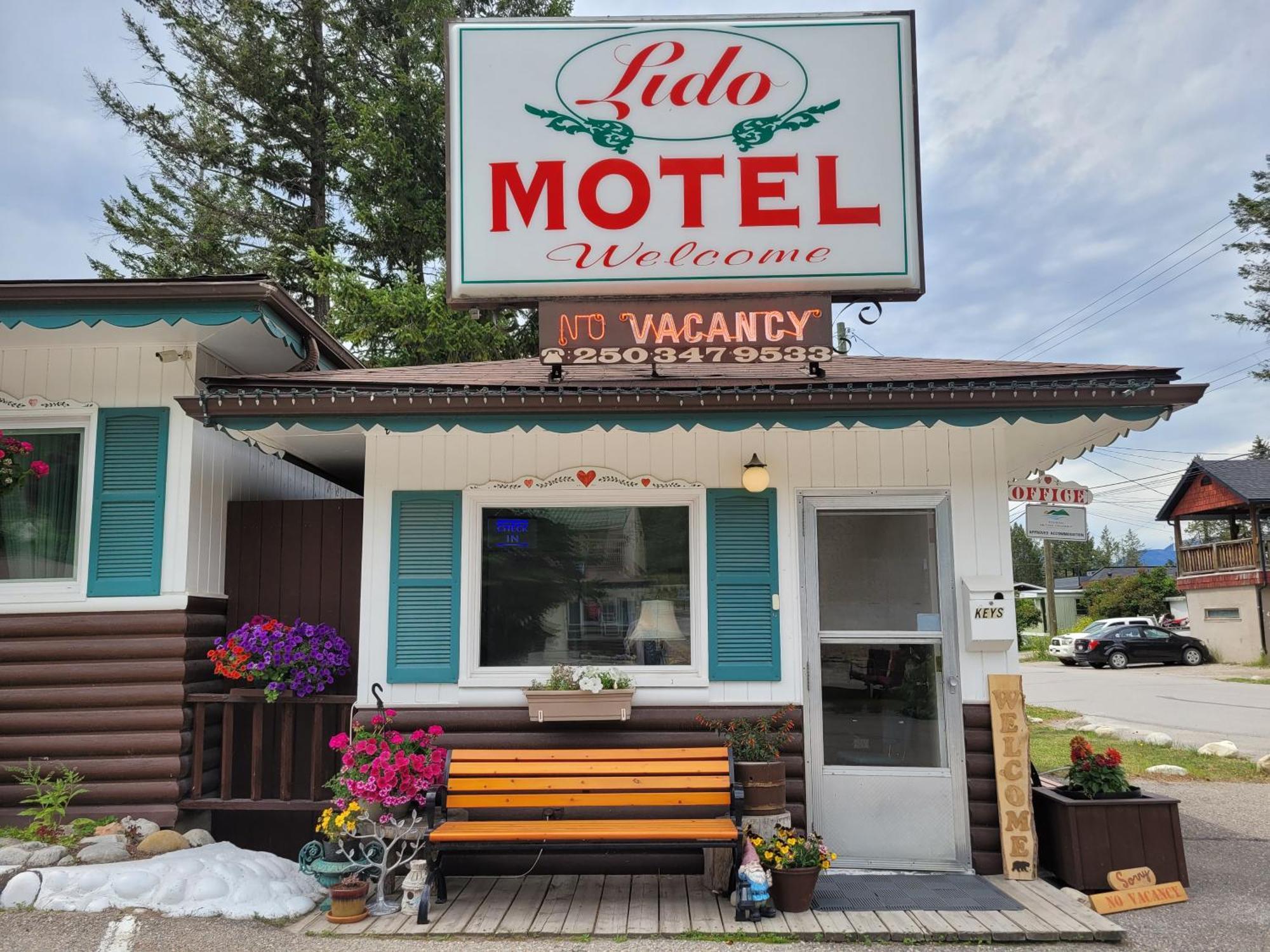 Lido Motel レイディアム・ホット・スプリングス エクステリア 写真